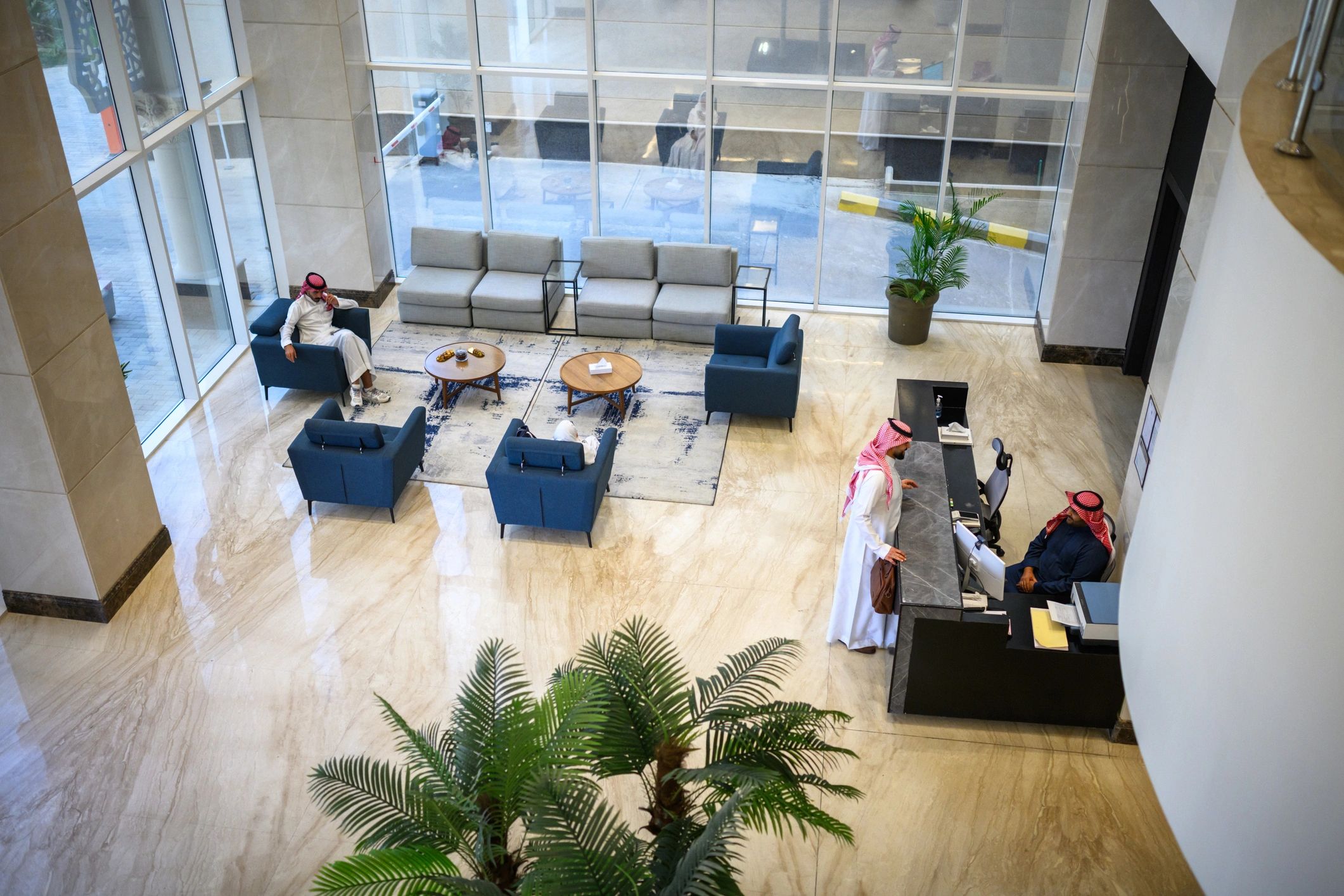 Luxury hotel interior representing venue planning and guest flow