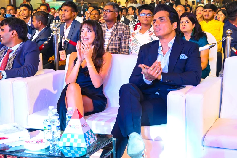 Nora Fateh and Sonu Sood